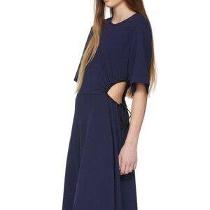 See by Chloe Navy Dress with Side Cut Out Size S